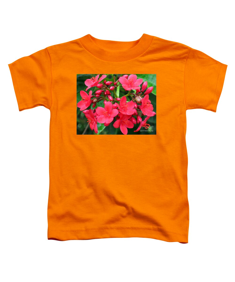 Spring Toddler T-Shirt featuring the photograph Lovely Spring Flowers by Oksana Semenchenko