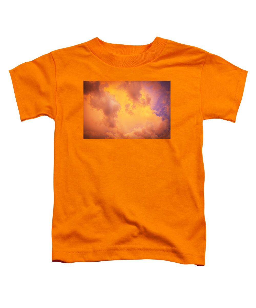 Clouds Toddler T-Shirt featuring the photograph Before the Storm Clouds Stratocumulus 9 by Rich Franco