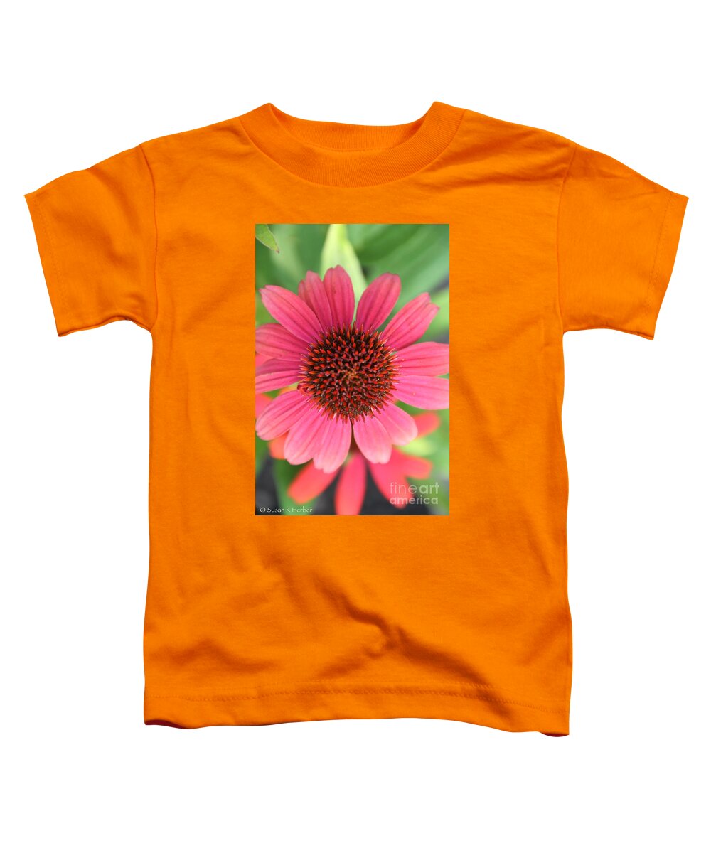 Flower Toddler T-Shirt featuring the photograph Bright On by Susan Herber
