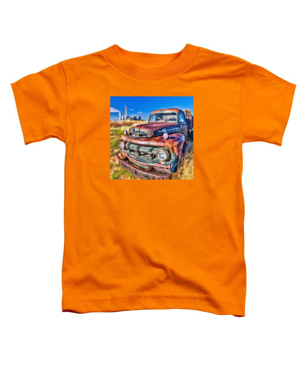 Ford Toddler T-Shirt featuring the photograph Looking for Work by Daniel George