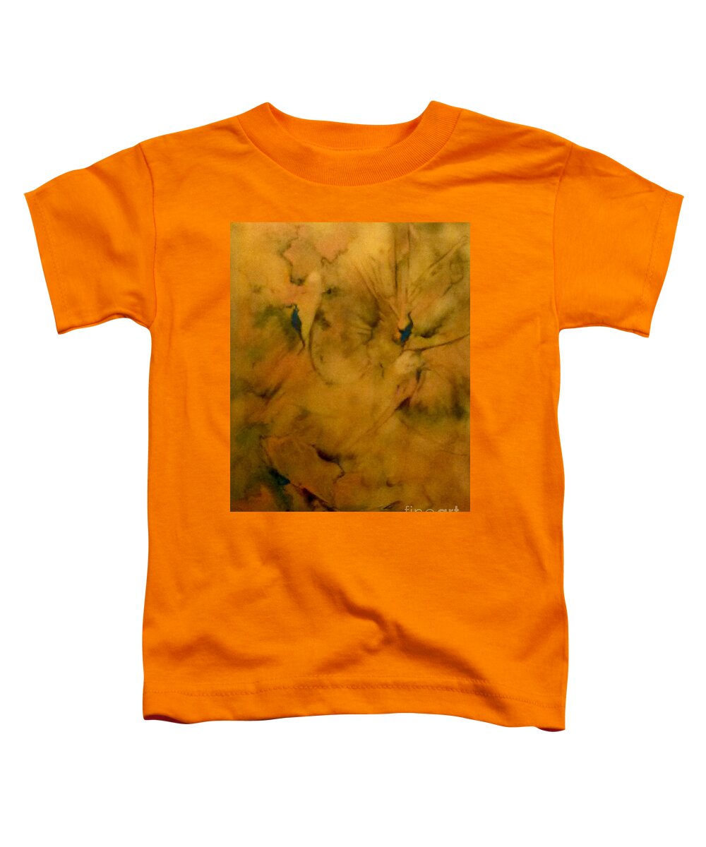 Gold Toddler T-Shirt featuring the photograph Fossils by Tamara Michael