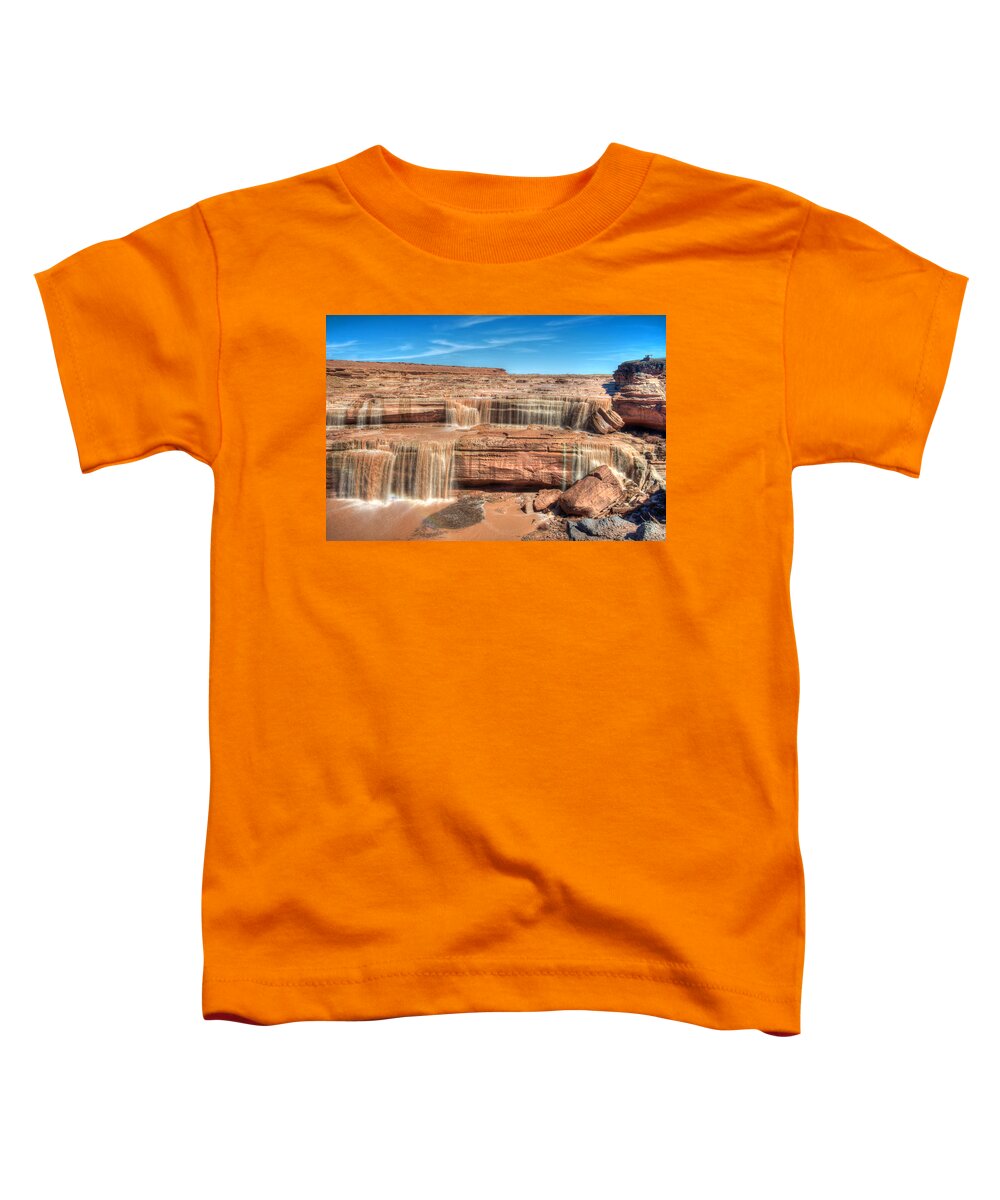 Photograph Toddler T-Shirt featuring the photograph Grand Falls by Richard Gehlbach