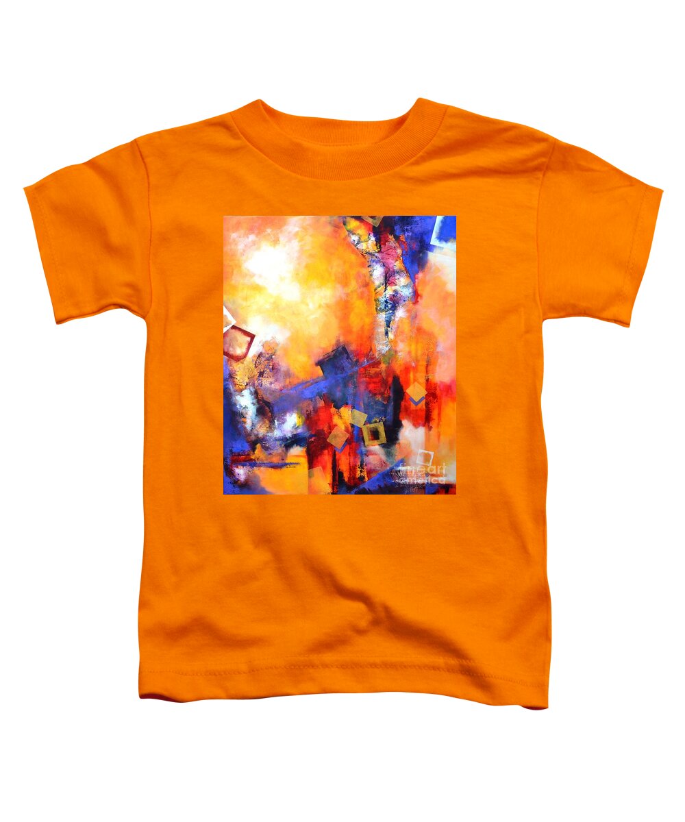 Acrylic Toddler T-Shirt featuring the painting Hope by Betty M M Wong