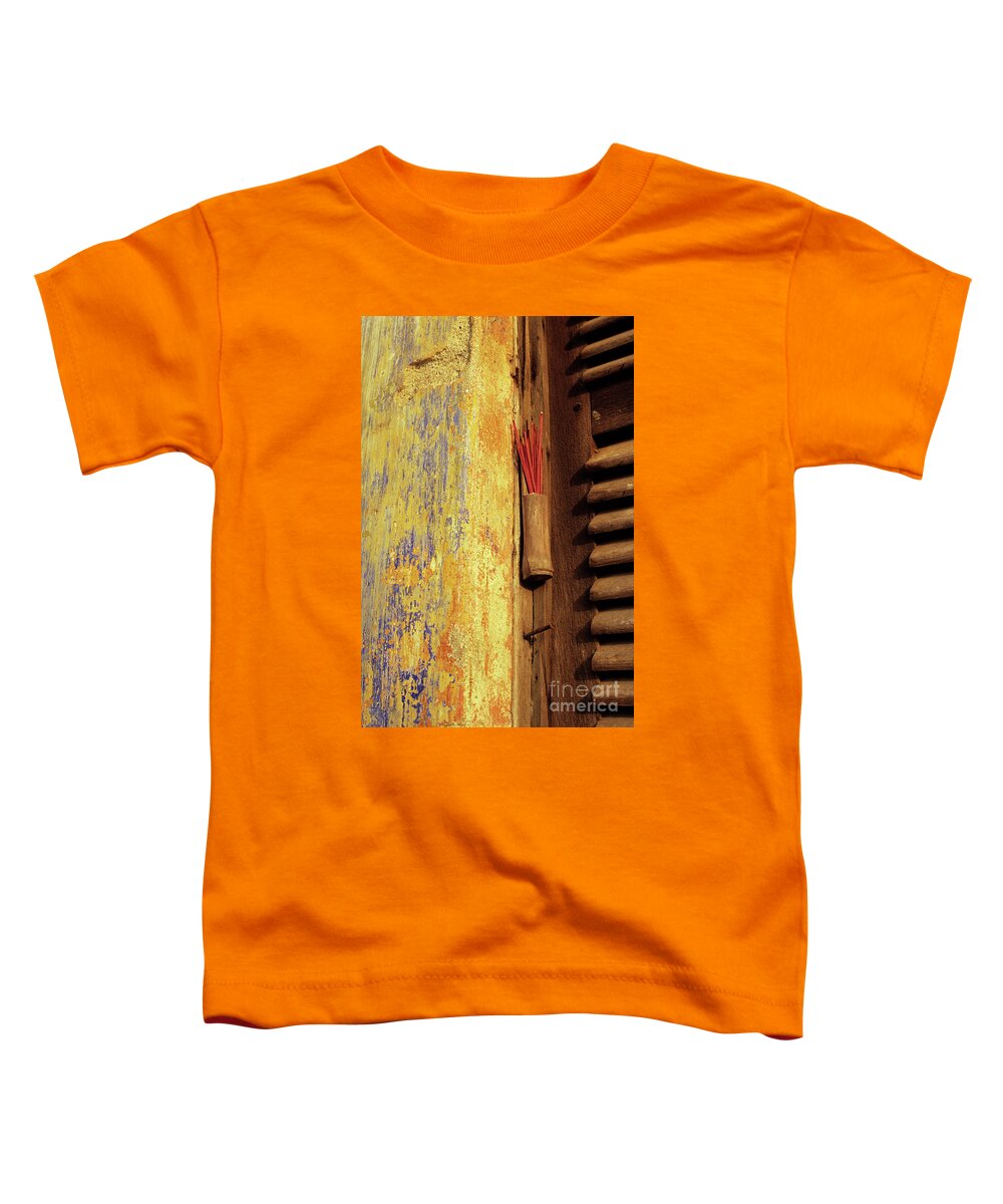 Vietnam Toddler T-Shirt featuring the photograph Incense 01 by Rick Piper Photography
