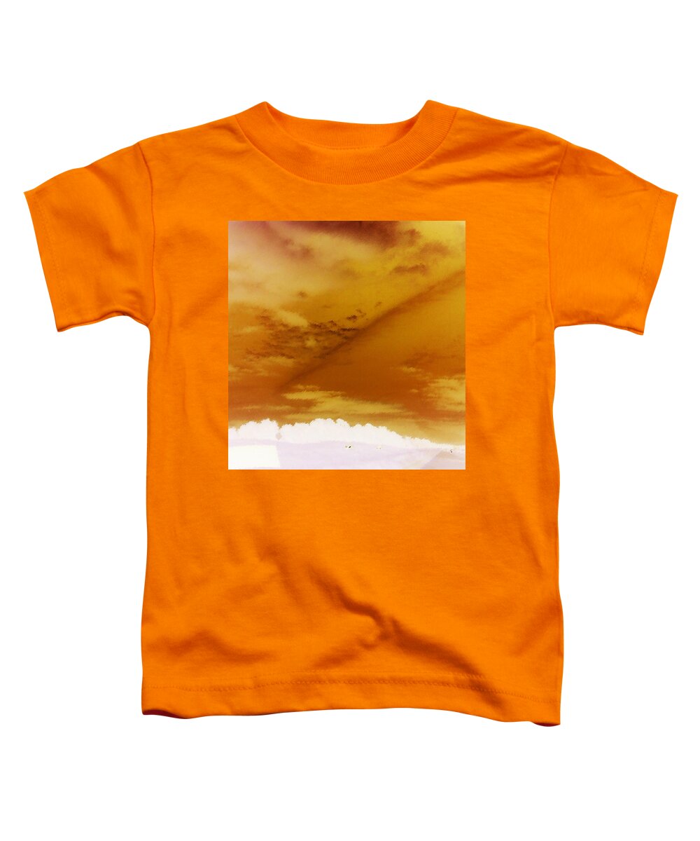 Sky Toddler T-Shirt featuring the photograph Iron Rainbow by Max Mullins