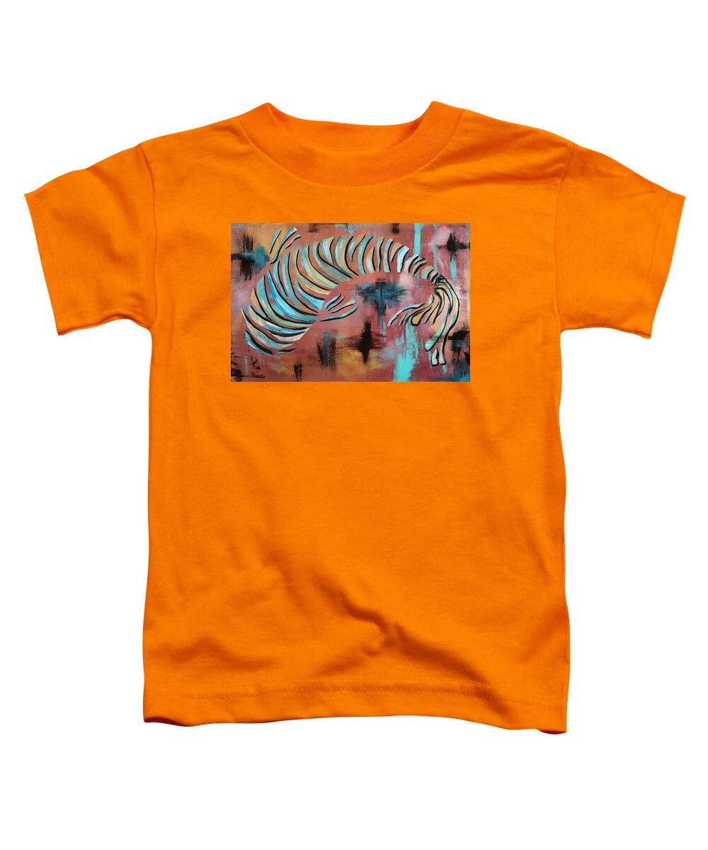 Koi Fish Toddler T-Shirt featuring the painting Jewel of the Orient by Nan Bilden
