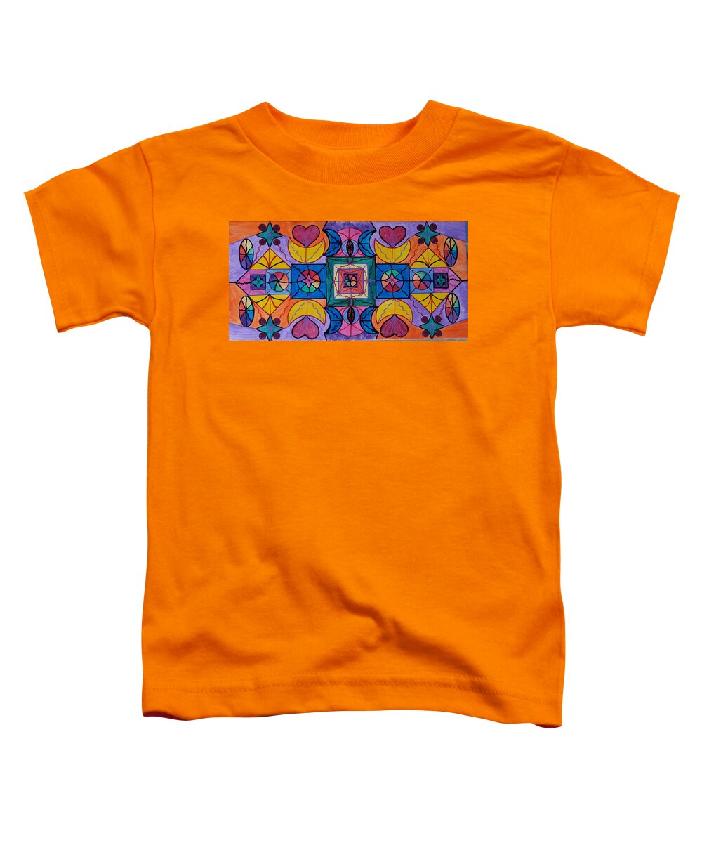 Play Toddler T-Shirt featuring the painting Play by Teal Eye Print Store