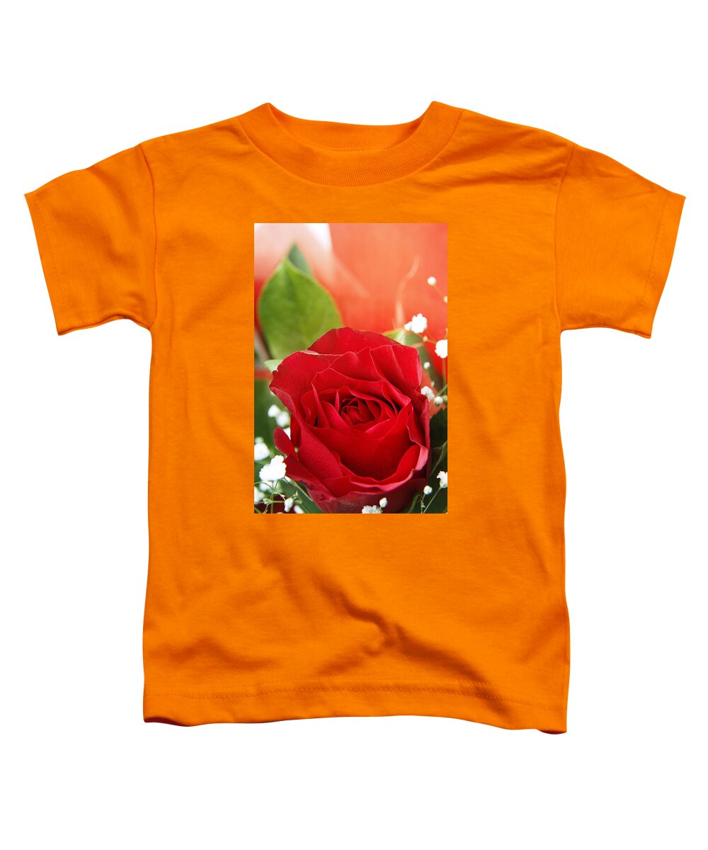 Beautiful Toddler T-Shirt featuring the photograph Rose by Les Cunliffe