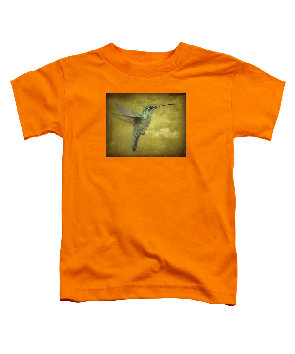 Magnificent Hummingbird Toddler T-Shirt featuring the photograph Simply Magnificent.. by Nina Stavlund