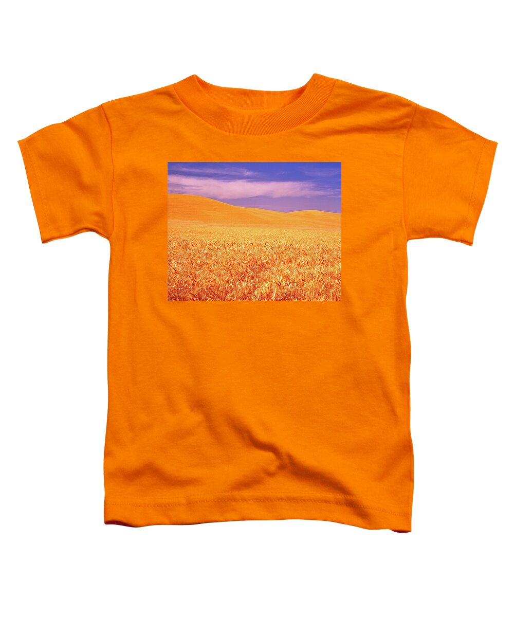 Steptoe Butte Toddler T-Shirt featuring the photograph The Palouse Steptoe Butte by Ed Riche