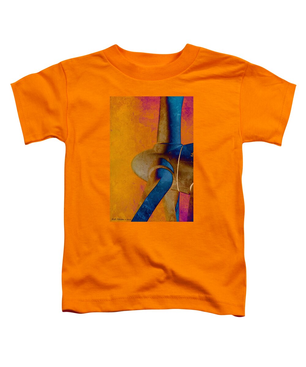 Windmill Toddler T-Shirt featuring the photograph Windmill 7 by WB Johnston