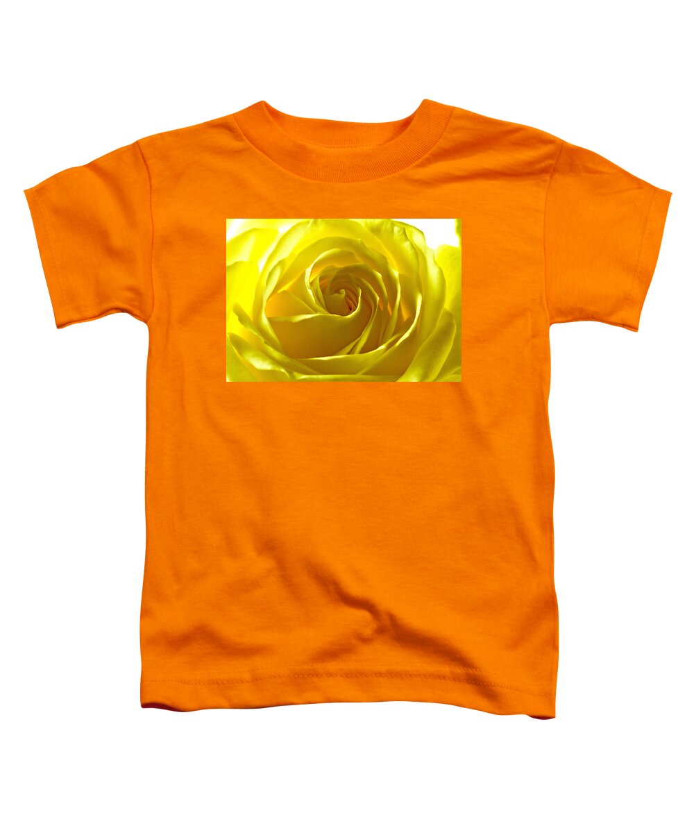 Rose Toddler T-Shirt featuring the photograph Yellow Rose by Scott Carruthers