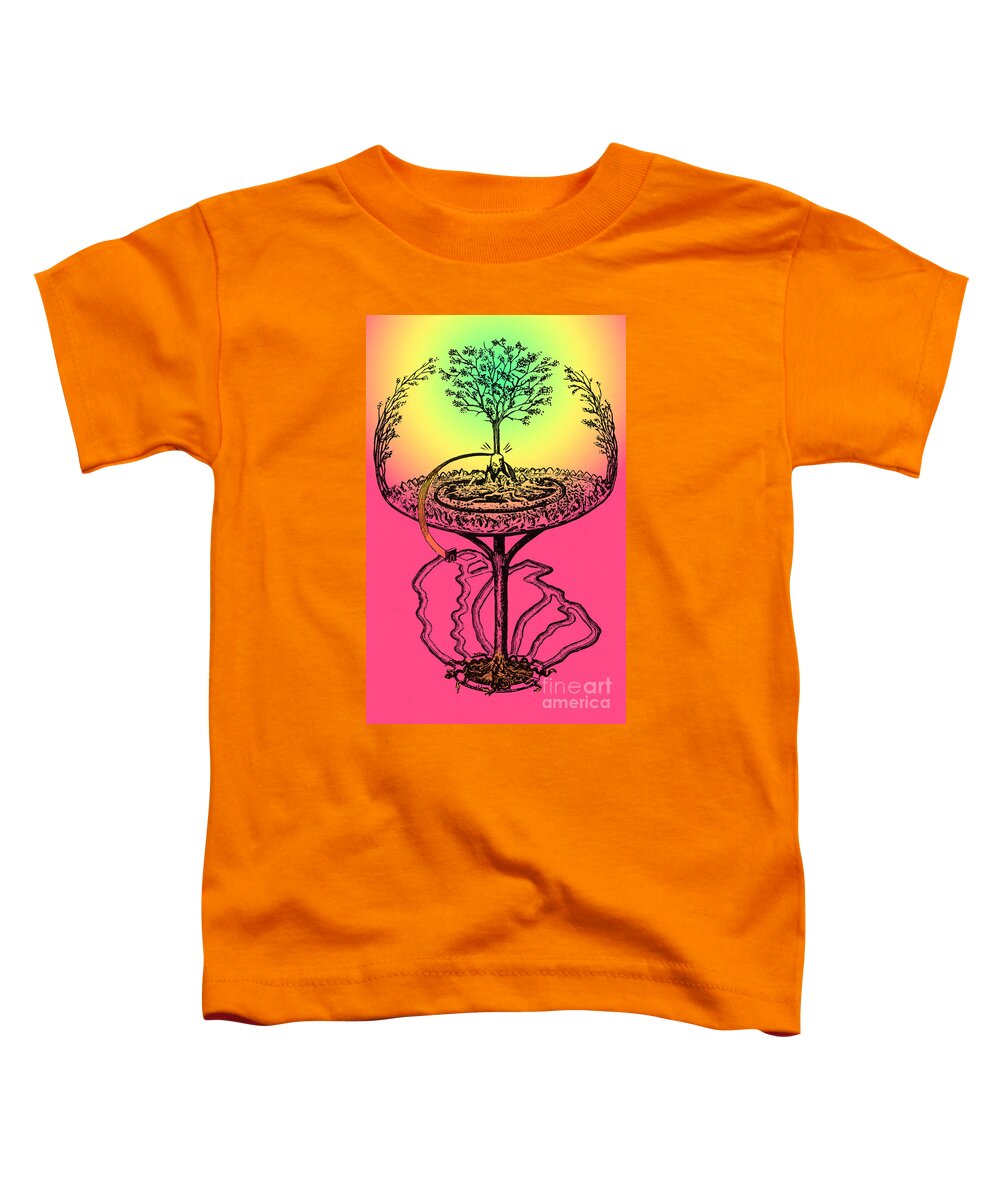 Mythology Toddler T-Shirt featuring the photograph Yggdrasil From Norse Mythology #1 by Photo Researchers
