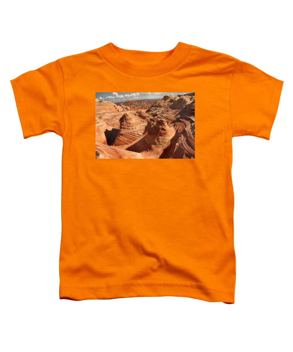 Wave Toddler T-Shirt featuring the photograph The Wave by Farol Tomson