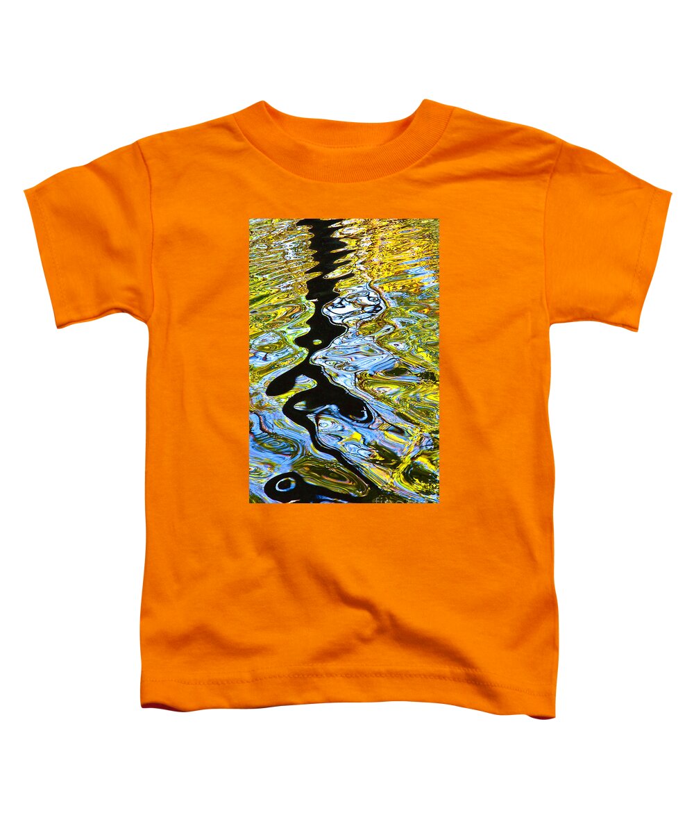Water Toddler T-Shirt featuring the photograph Mill Pond Reflection by Tom Cameron