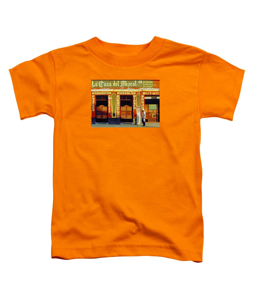 Mexico Toddler T-Shirt featuring the photograph Oaxaca Saloon #1 by Dennis Cox