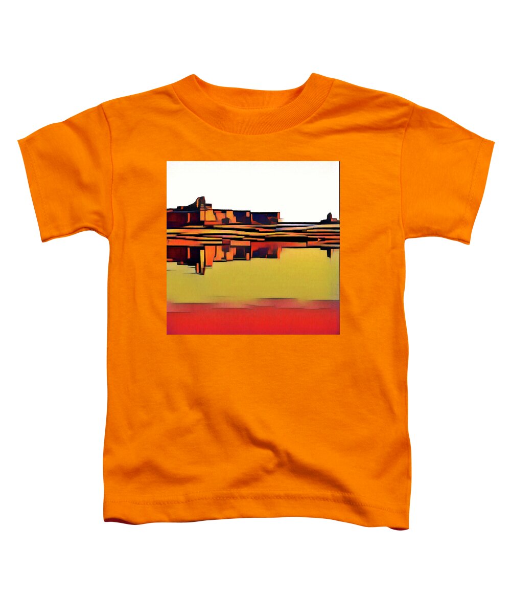  Toddler T-Shirt featuring the digital art Padre Bay #1 by David Hansen