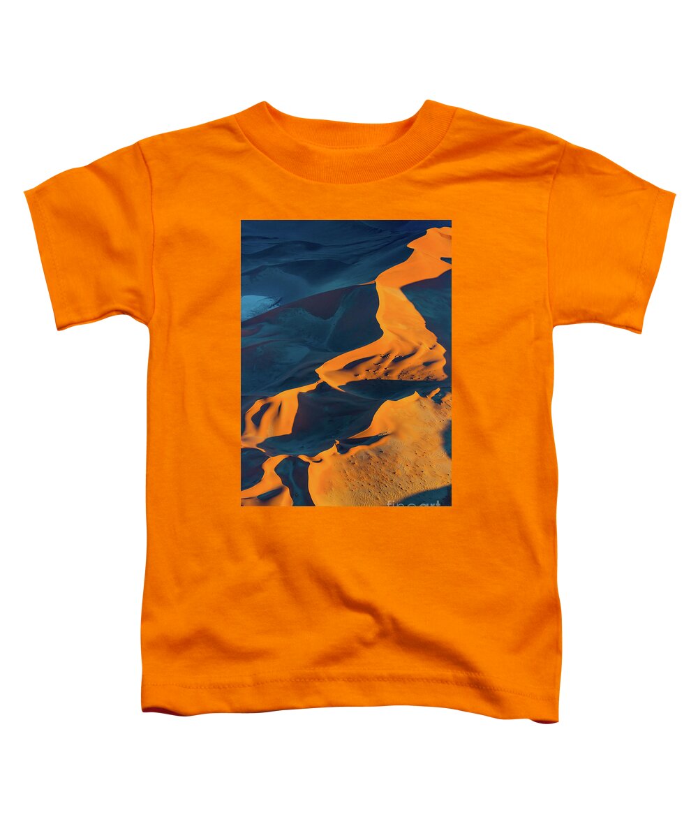 Africa Toddler T-Shirt featuring the photograph Sossusvlei Sand #1 by Inge Johnsson