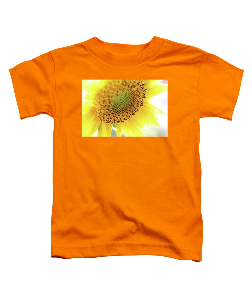 Sunflower Toddler T-Shirt featuring the photograph Sunny Days #1 by Trina Ansel