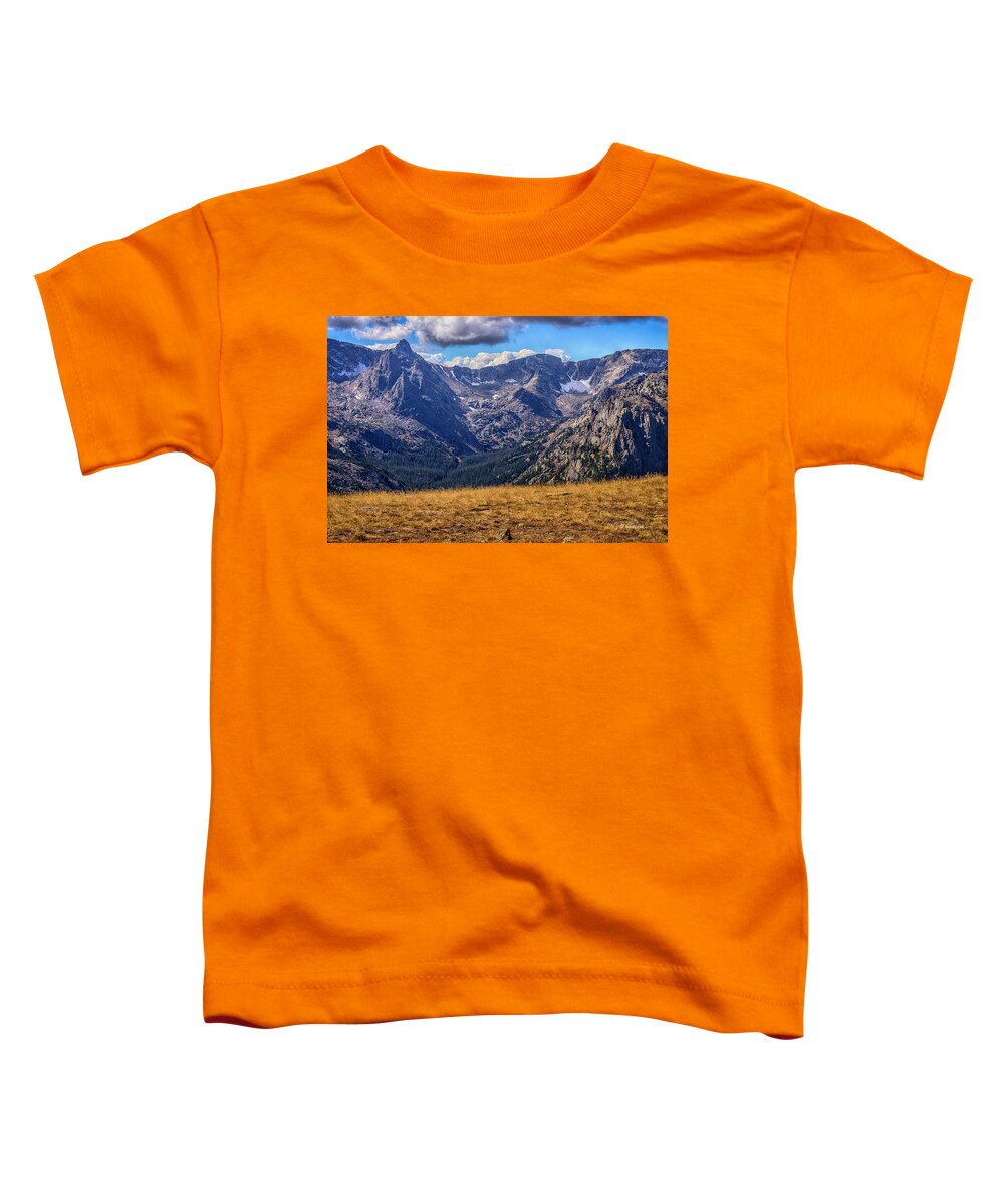  Toddler T-Shirt featuring the photograph Rocky Mountain national park colorado #2 by Paul Vitko