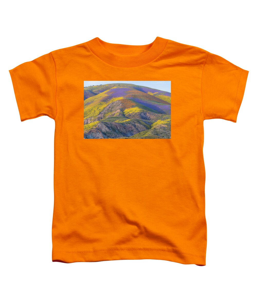 California Toddler T-Shirt featuring the photograph 2017 Carrizo Plain Super Bloom by Marc Crumpler