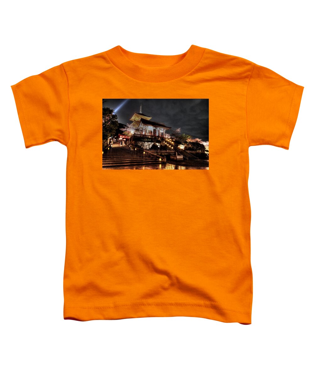 Kyoto Japan Toddler T-Shirt featuring the photograph Kyoto Japan by Paul James Bannerman