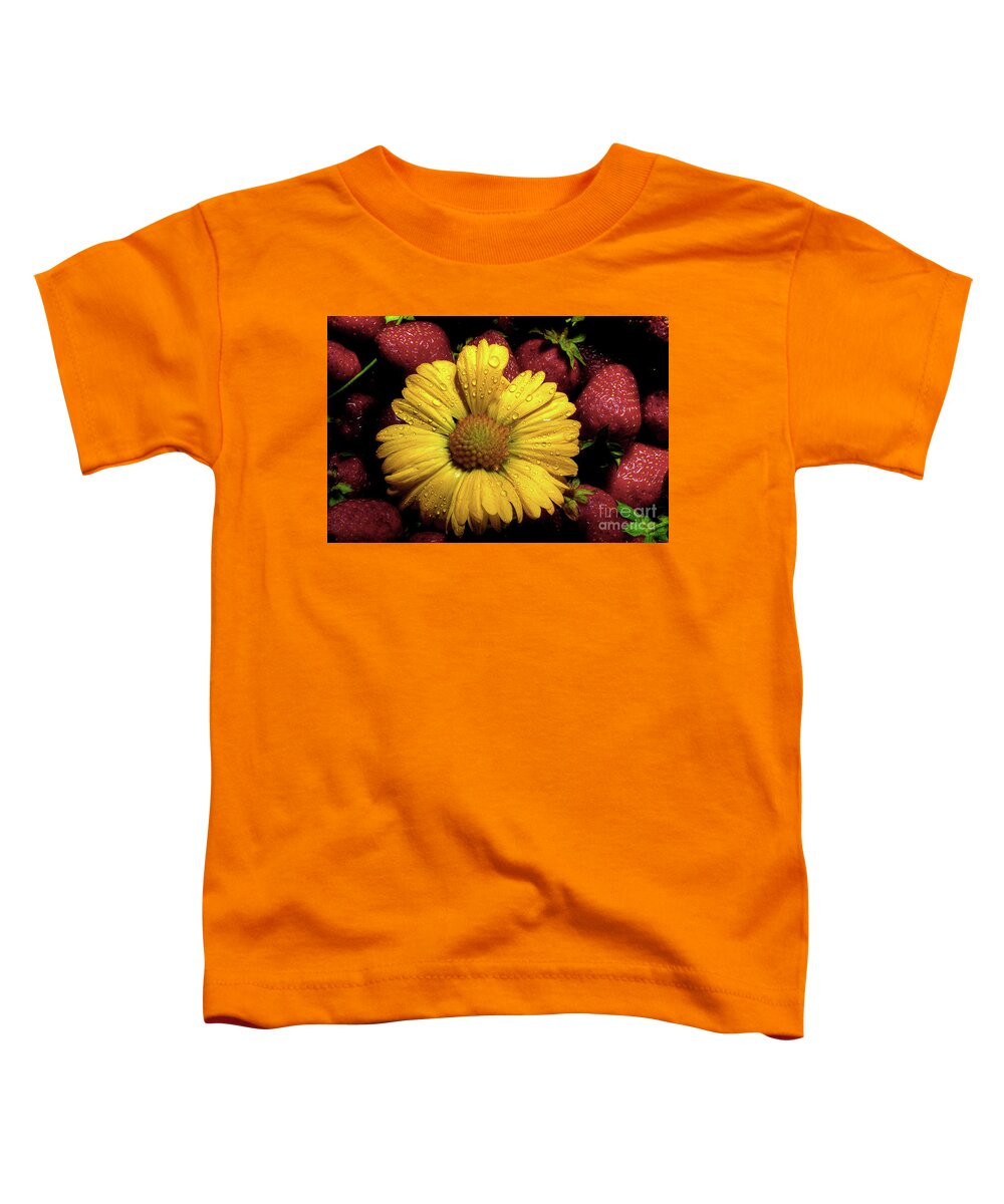 Daisy Toddler T-Shirt featuring the photograph A Little Sunshine In The Morning by Michael Eingle