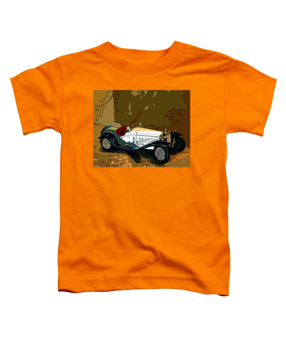 Alfa Romeo Toddler T-Shirt featuring the photograph Alfa Male by James Rentz