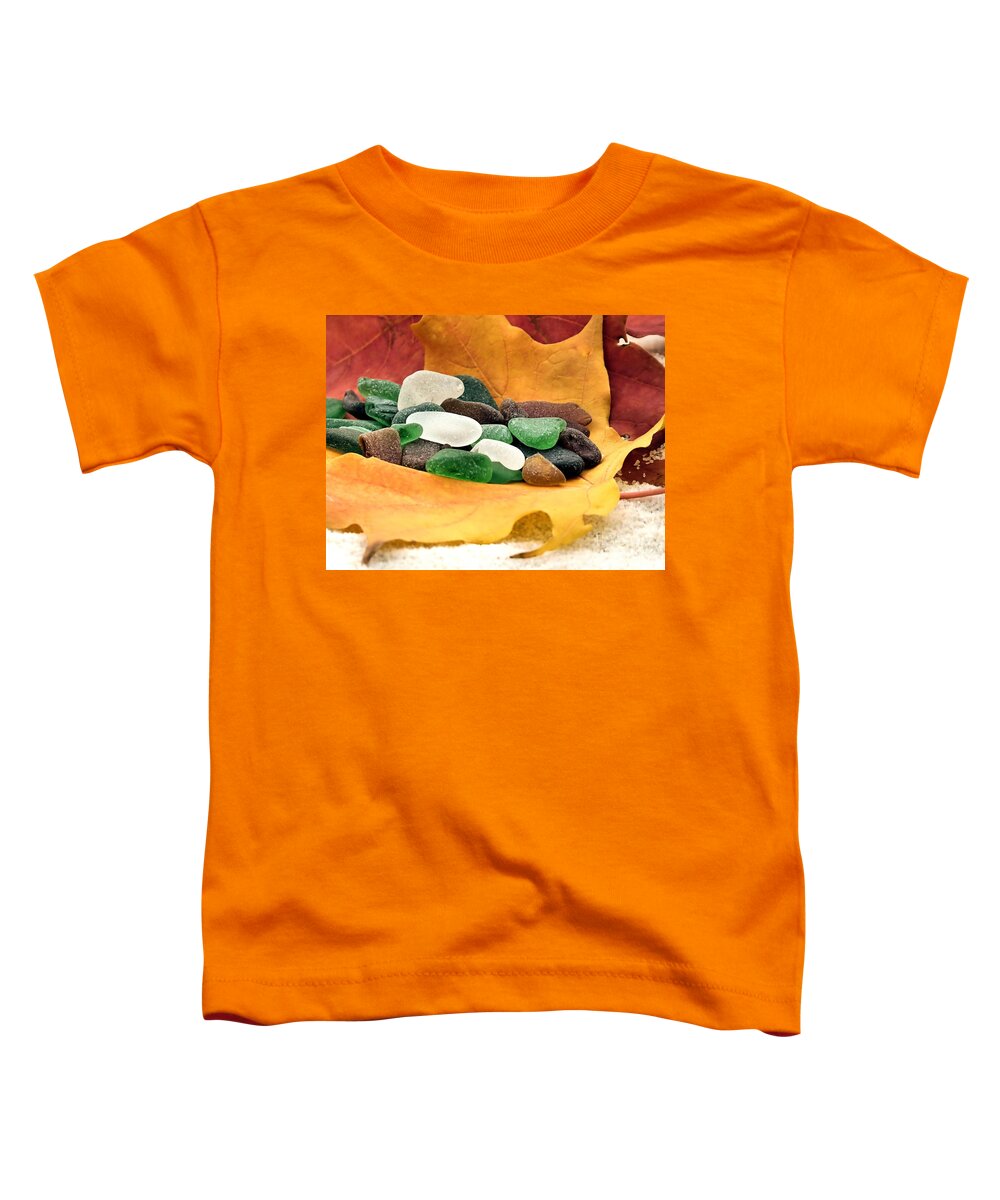Autumn Toddler T-Shirt featuring the photograph Autumn Collection by Janice Drew