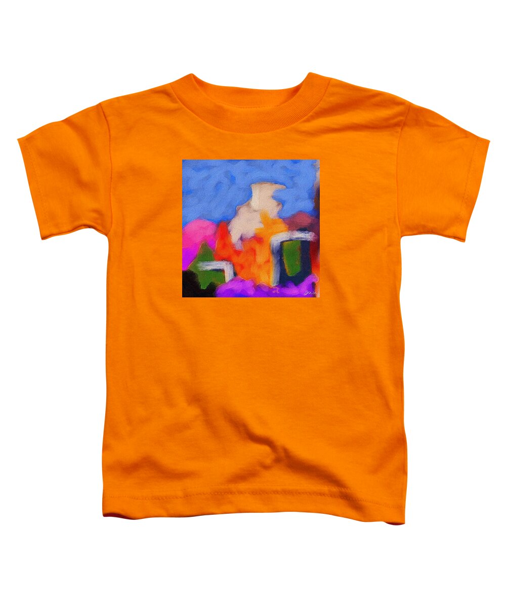 Judith Chantler Toddler T-Shirt featuring the digital art Christmas Day by Judith Chantler