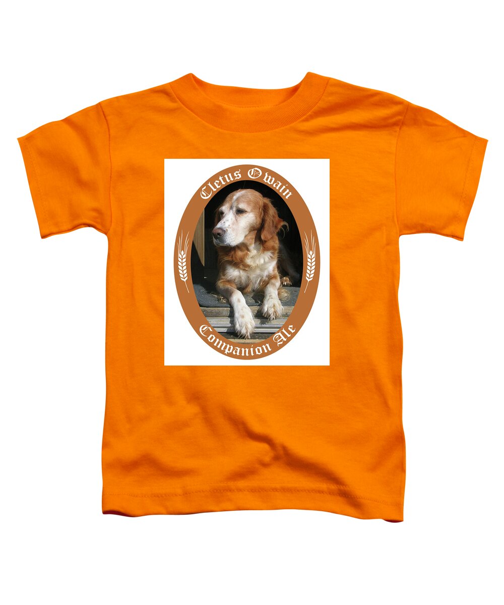 My Greatest Companion Toddler T-Shirt featuring the photograph Cletus Owain by Jack Harries
