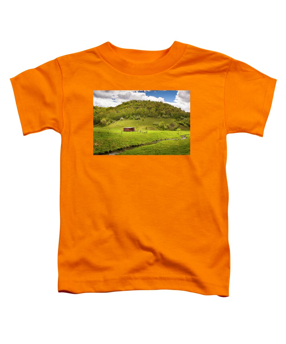 5dii Toddler T-Shirt featuring the photograph Coulee Morning by Mark Mille