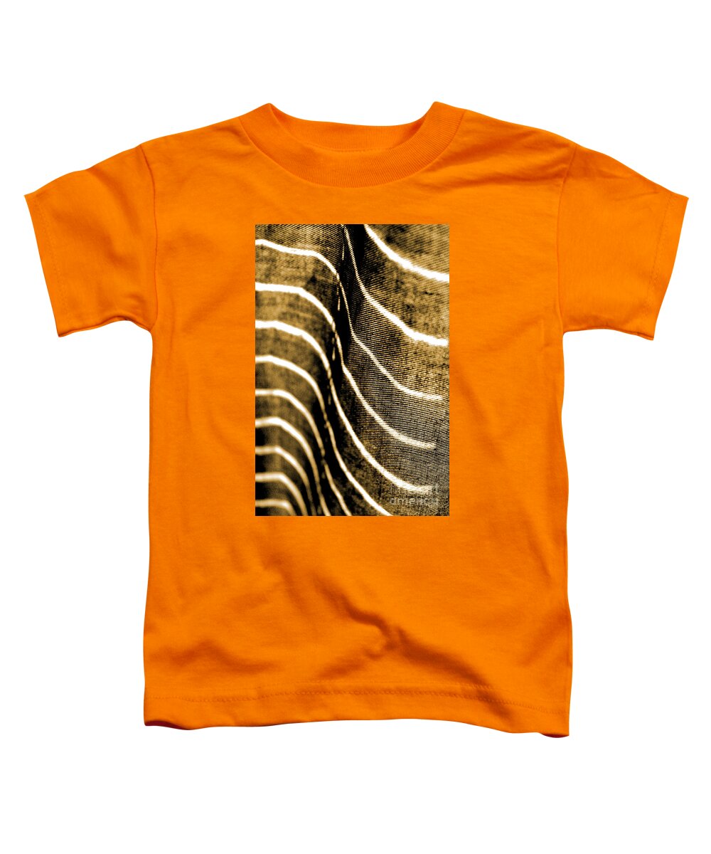 Abstract Toddler T-Shirt featuring the photograph Curves and Folds by Todd Blanchard