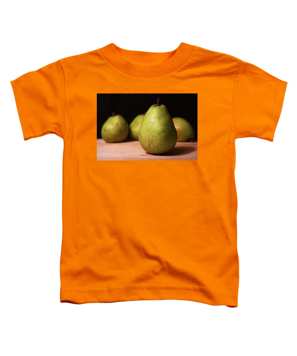 Skompski Toddler T-Shirt featuring the photograph D'anjou Pears by Joseph Skompski