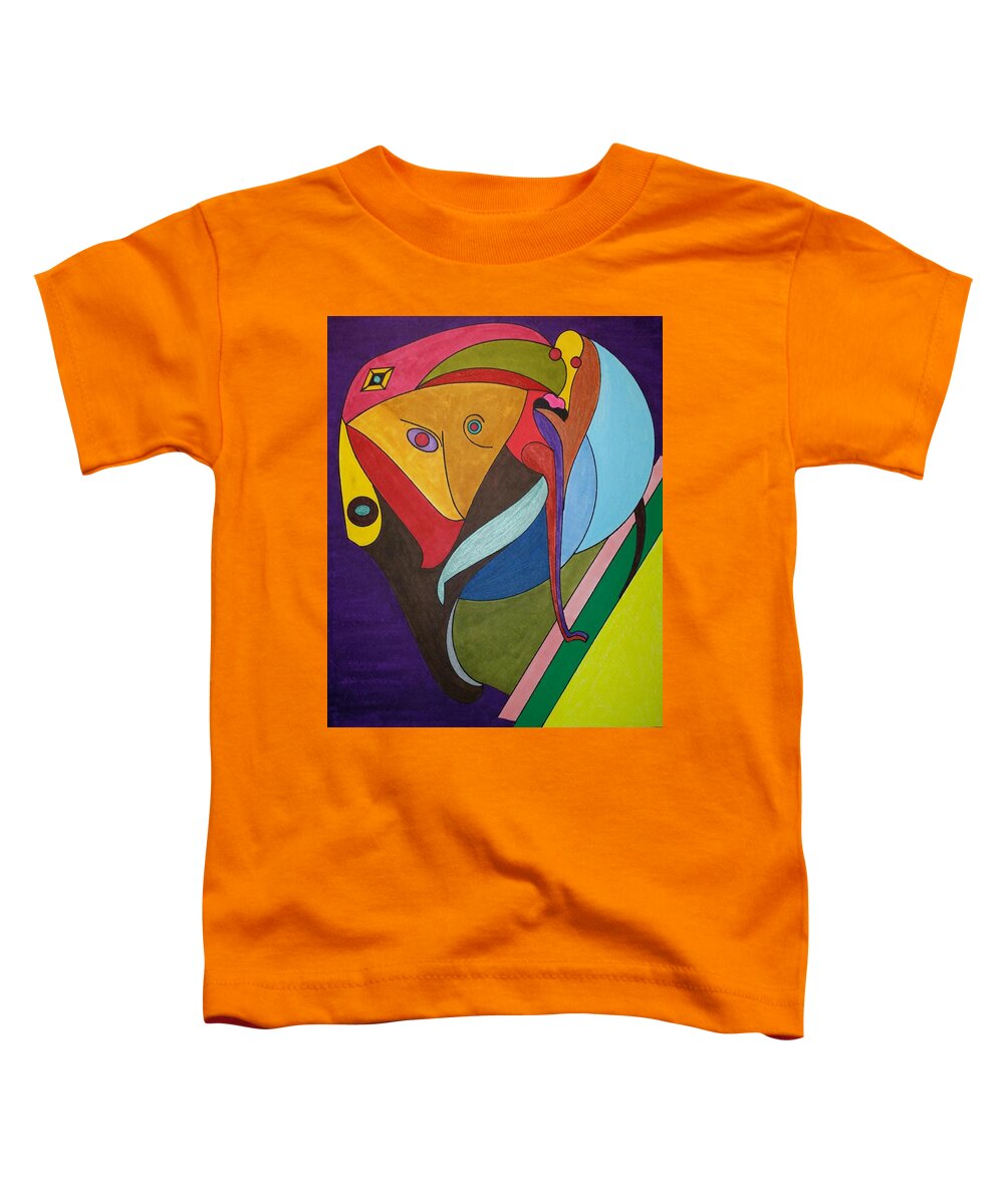 Geometric Art Toddler T-Shirt featuring the painting Dream 287 by S S-ray