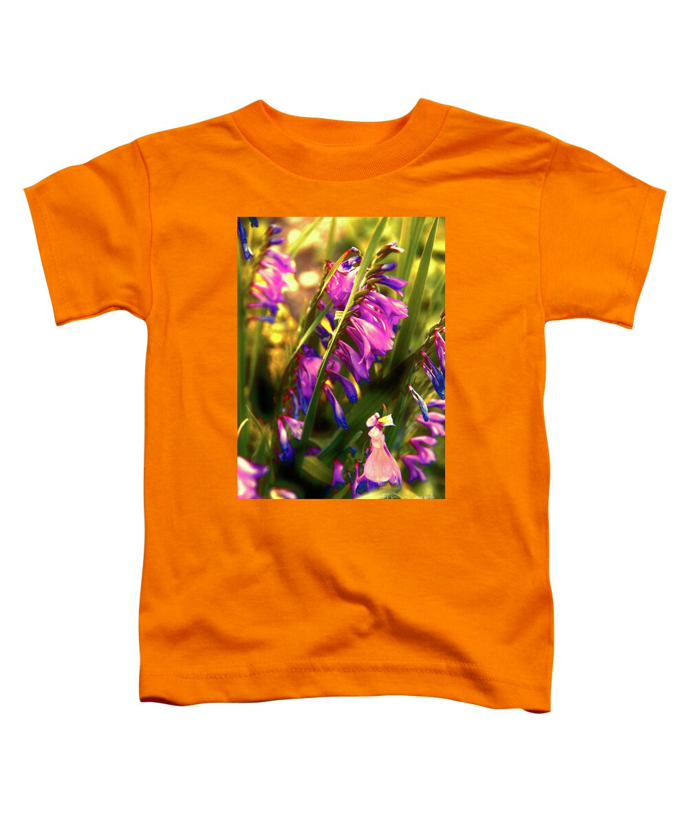 Dreamy Sunrise Toddler T-Shirt featuring the photograph Dreamy Sunrise by Mariola Bitner