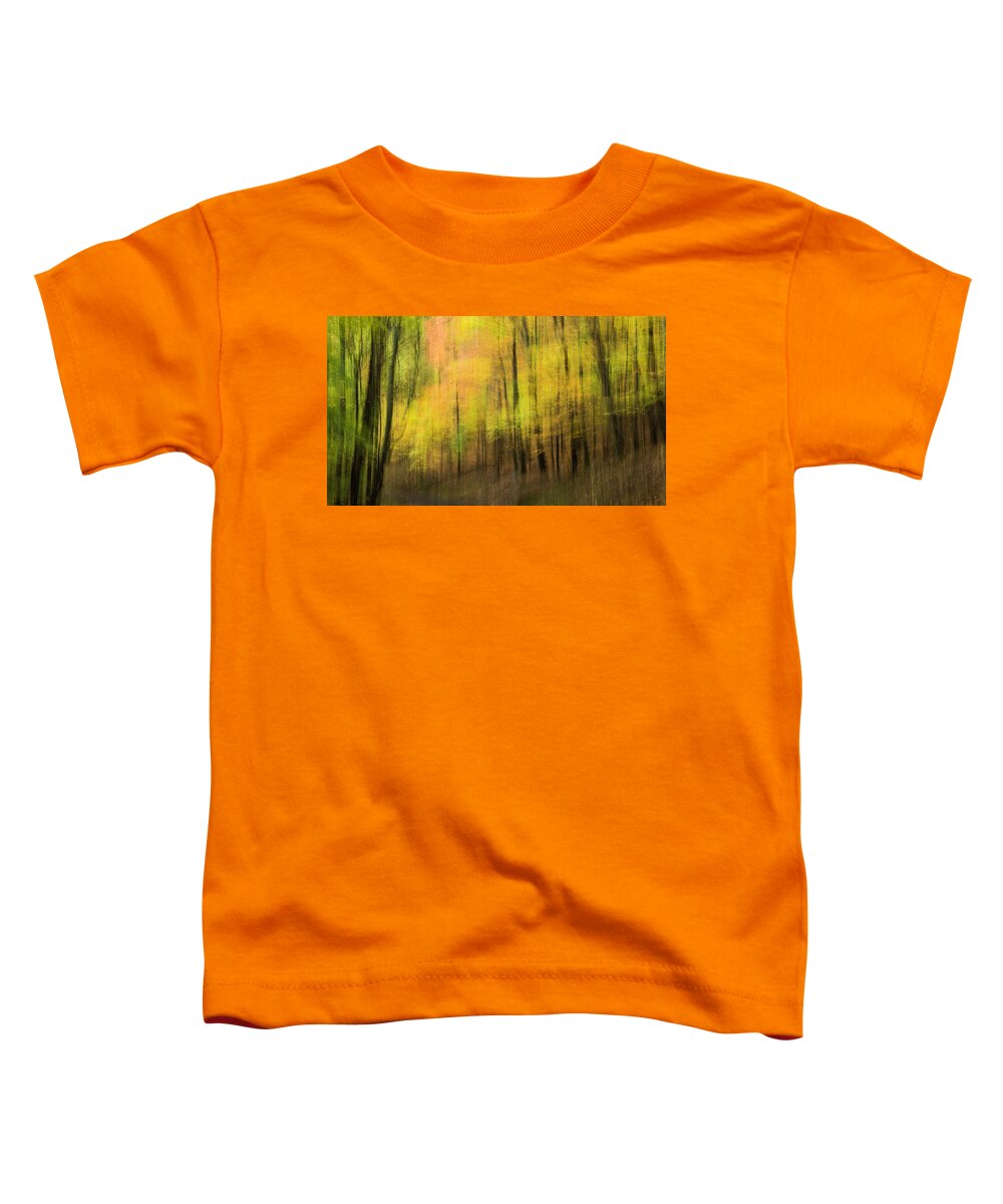 Impressionism Toddler T-Shirt featuring the photograph Forest Impressions by David Waldrop