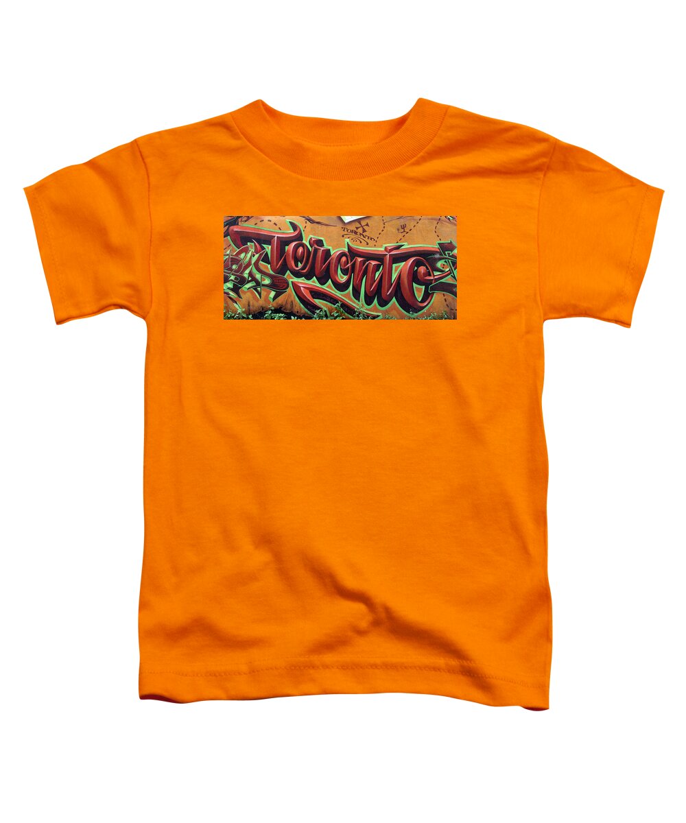 Graffiti Toddler T-Shirt featuring the photograph Graffiti 22 by Andrew Fare