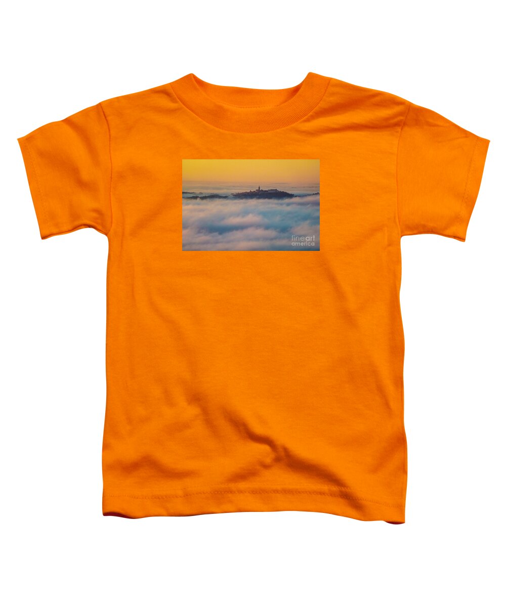 Adornment Toddler T-Shirt featuring the photograph In the Mist 3 by Jean Bernard Roussilhe