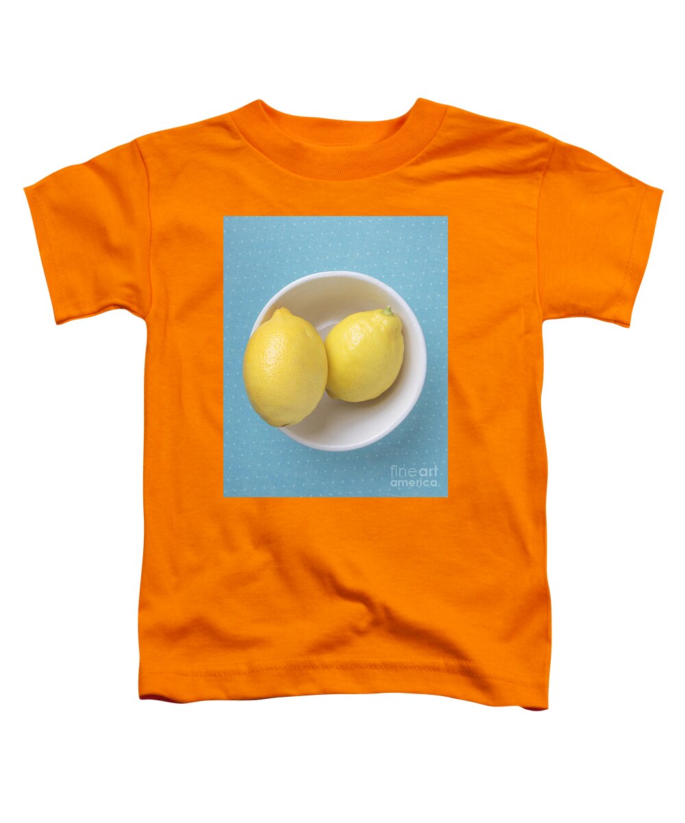 Lemon Toddler T-Shirt featuring the photograph Lemon Pop by Edward Fielding