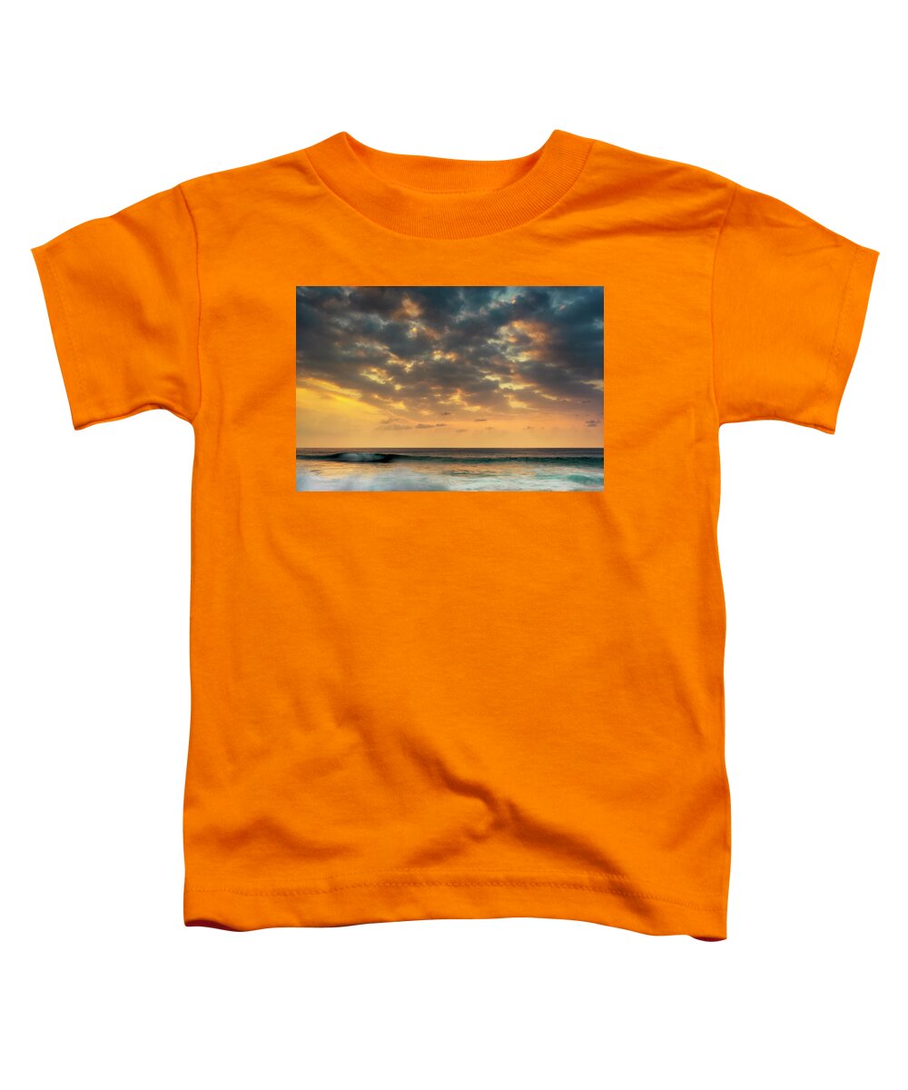Hawaii Toddler T-Shirt featuring the photograph Magic Sands Sunset by Christopher Johnson