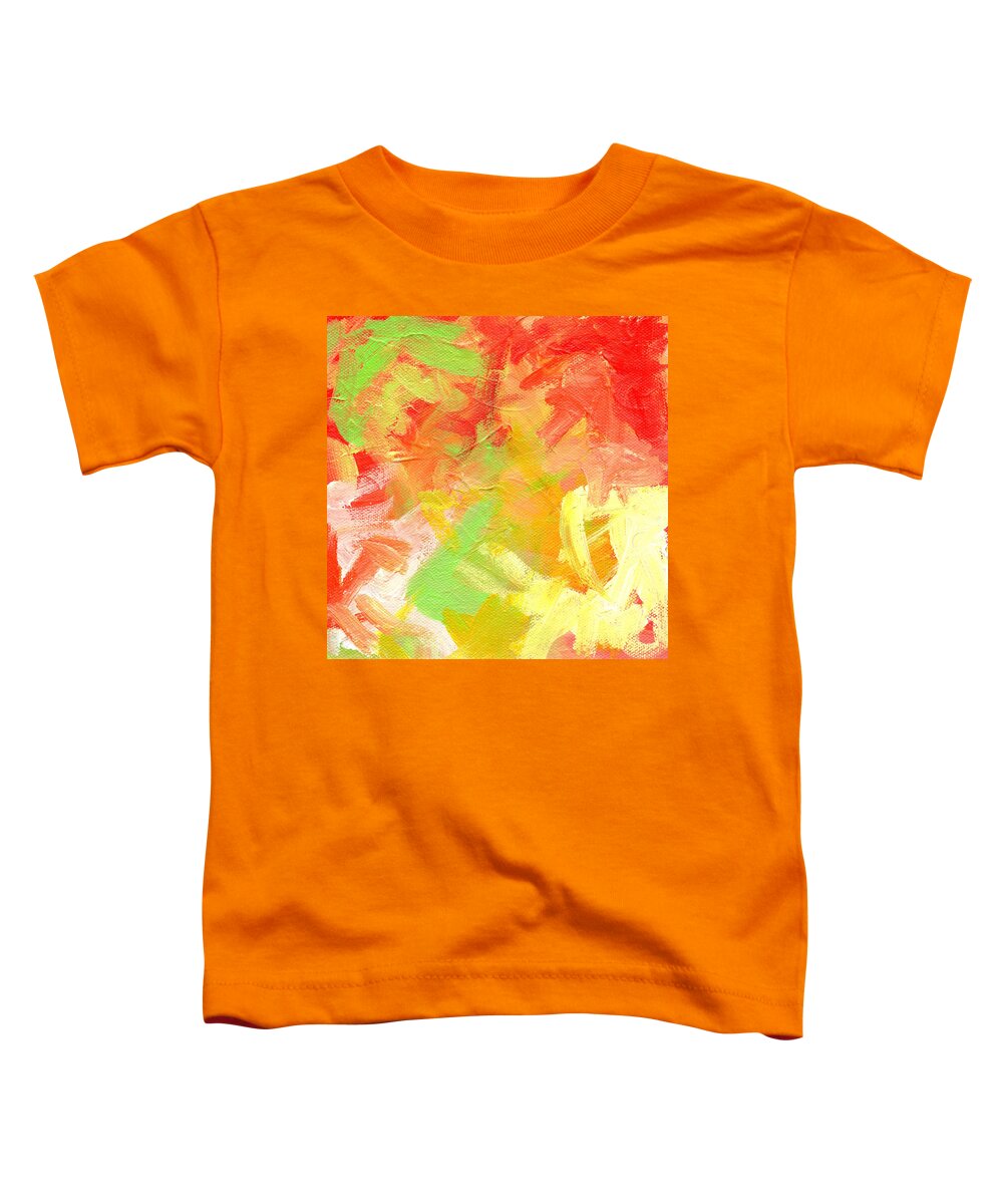 Acrylic Toddler T-Shirt featuring the painting Malibar 5 by Marcy Brennan