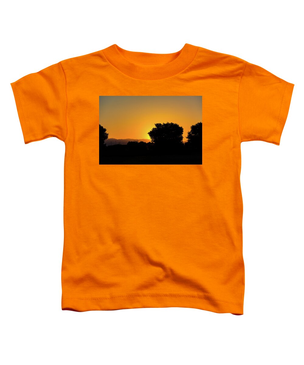 Sunrise Toddler T-Shirt featuring the photograph Morning Sunshine by Douglas Killourie