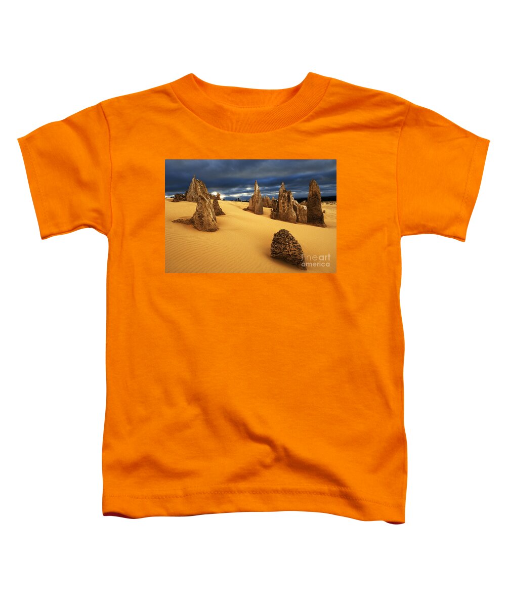 Nambung Toddler T-Shirt featuring the photograph Nambung Desert Australia 4 by Bob Christopher