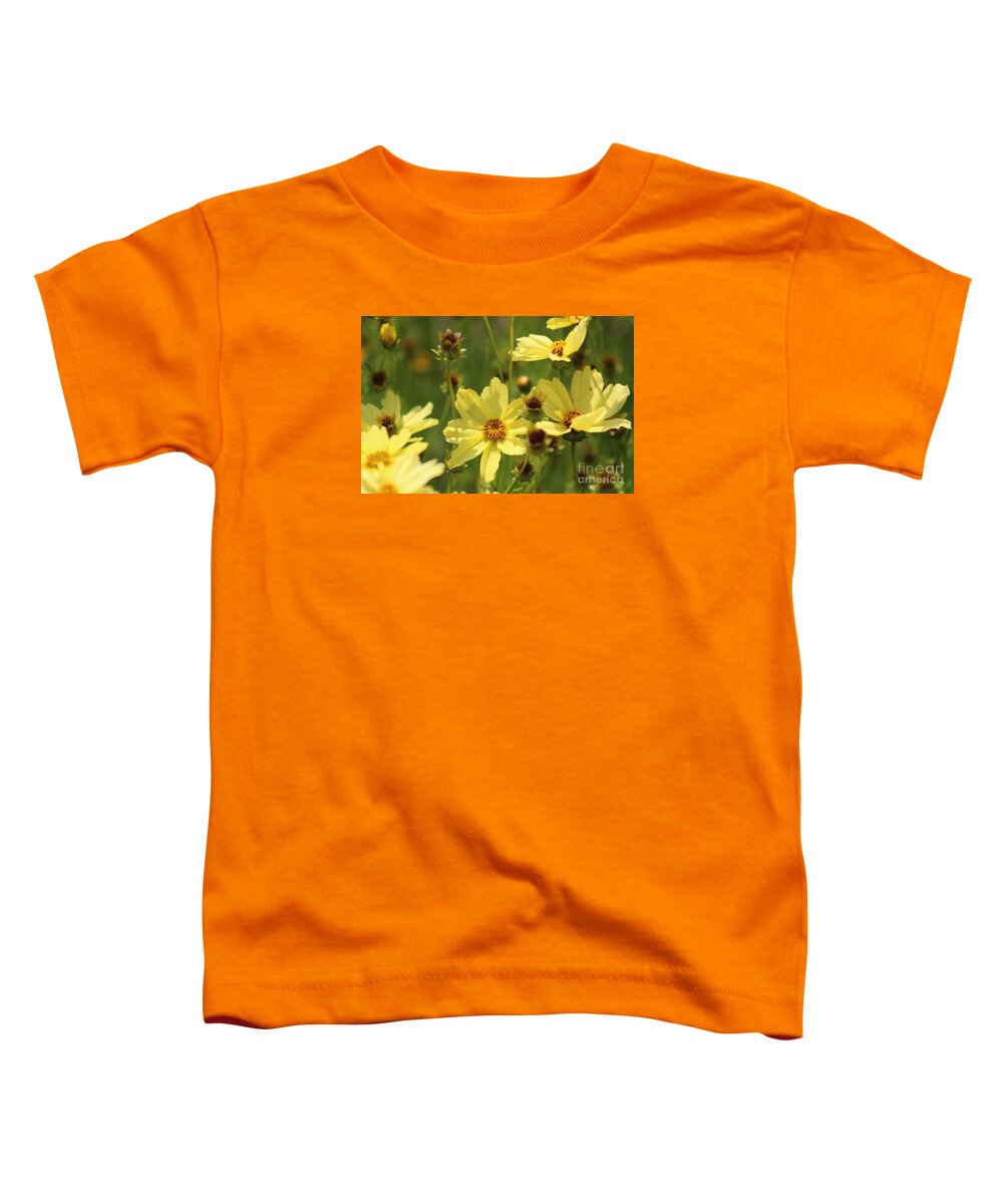 Yellow Toddler T-Shirt featuring the photograph Nature's Beauty 64 by Deena Withycombe