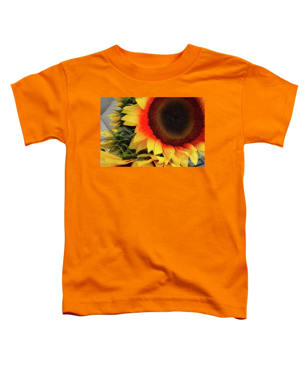 Flowers Toddler T-Shirt featuring the photograph One of Nature's Vibrant Beauty by Rene Triay FineArt Photos
