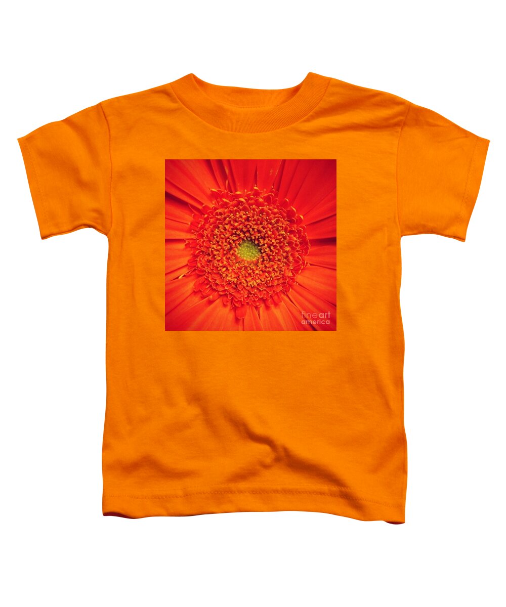 Flower Toddler T-Shirt featuring the photograph Orange for Andy by Denise Railey