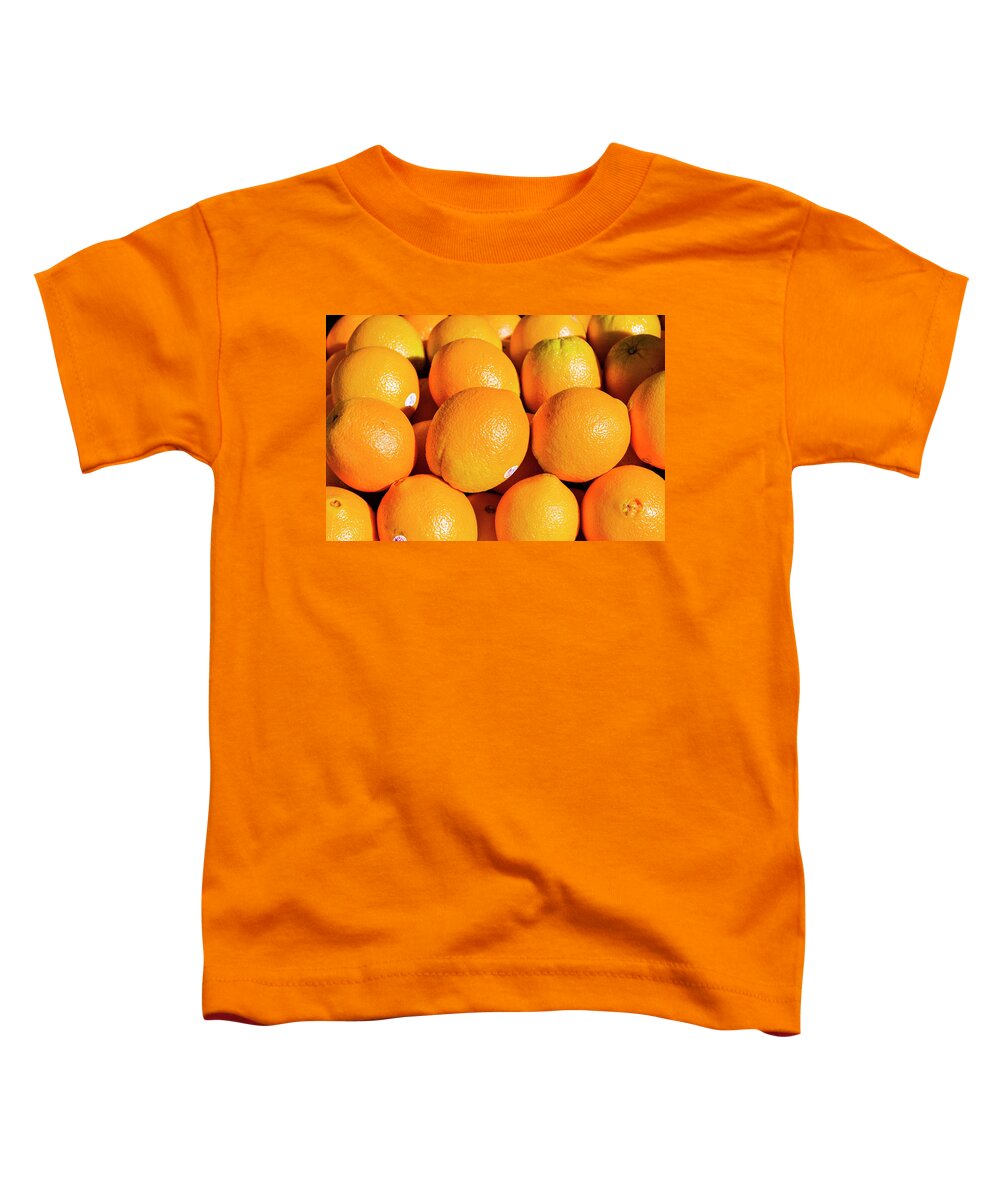 Fruit Toddler T-Shirt featuring the photograph Oranges by Daniel Murphy