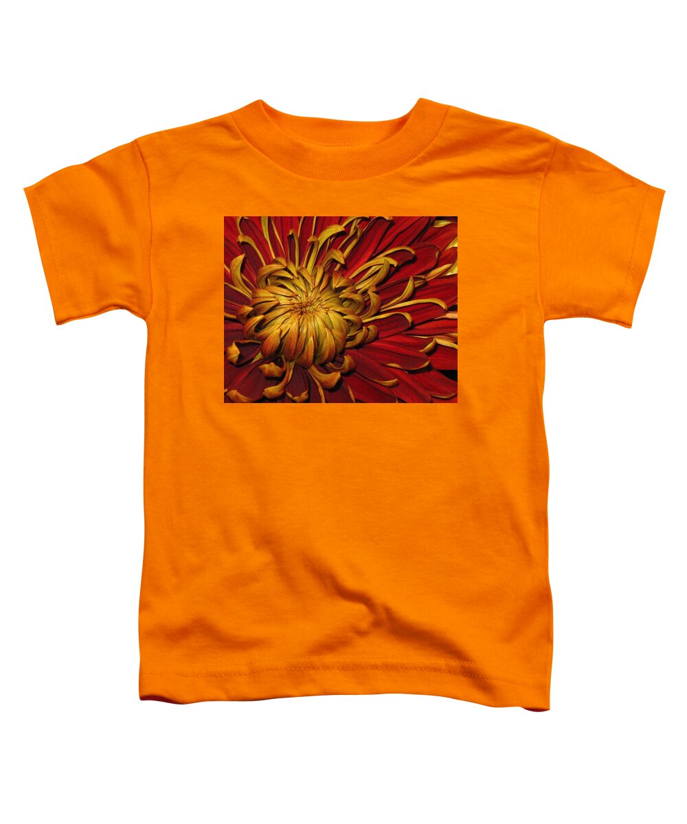 Flowers Toddler T-Shirt featuring the photograph Oy MumInYoo by Lori Lafargue
