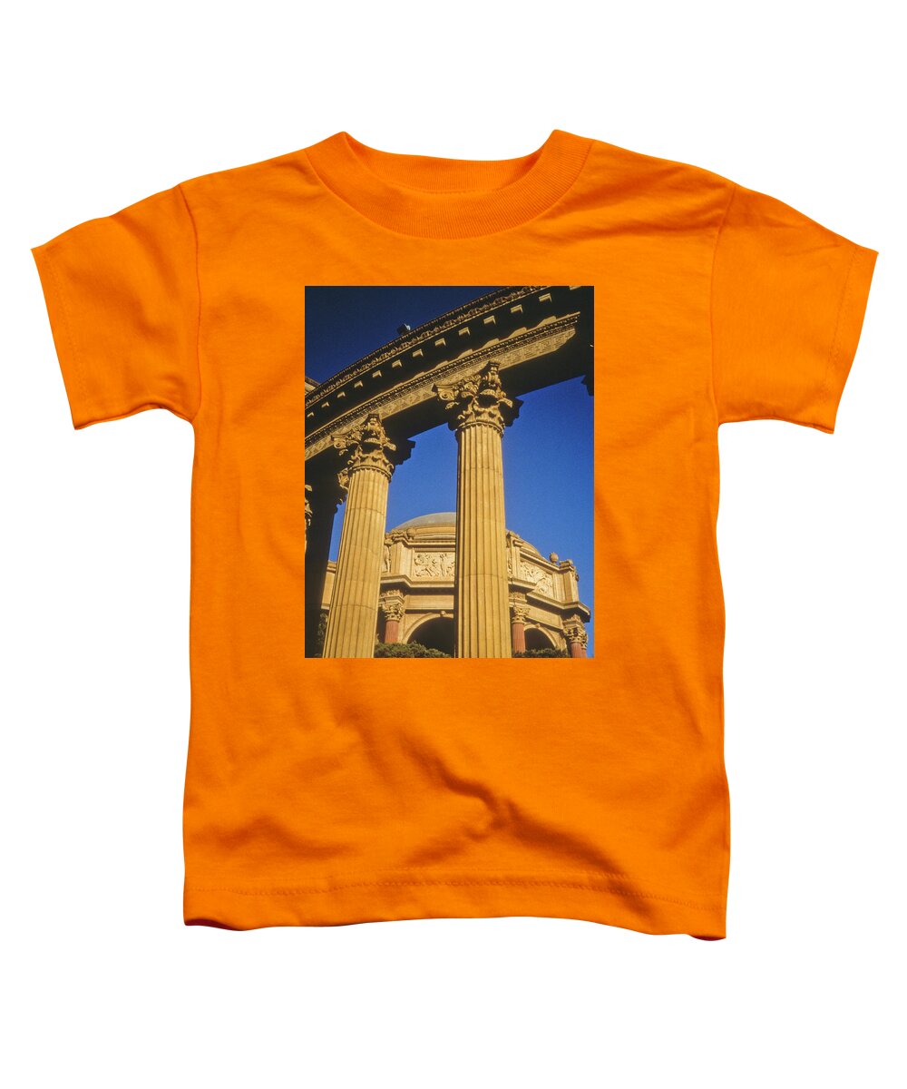 Palace Of Fine Arts Toddler T-Shirt featuring the photograph Palace of Fine Arts, San Francisco by Frank DiMarco